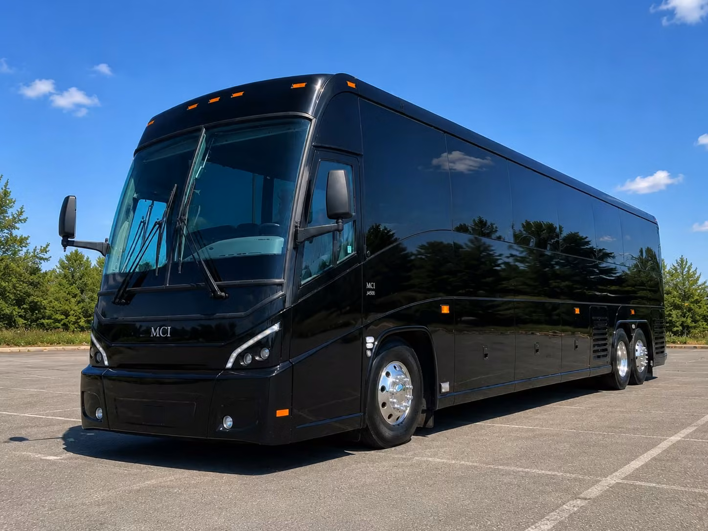 56 passenger charter bus