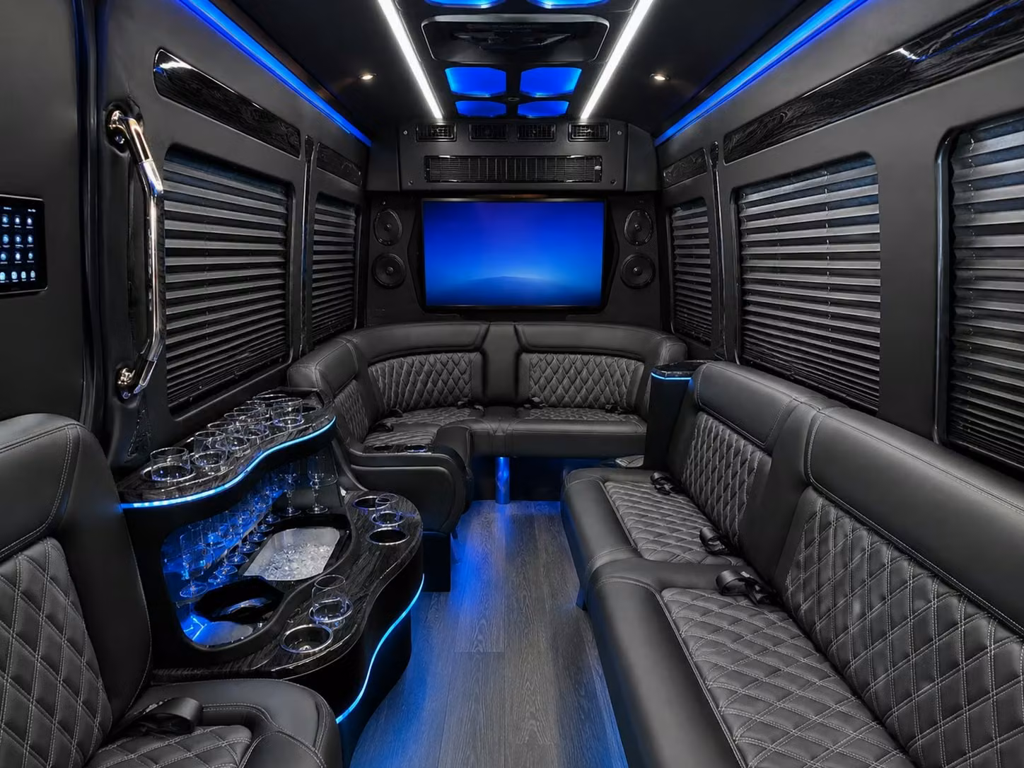 getting to prom venues across northern new jersey is easy when a bus handles the drive