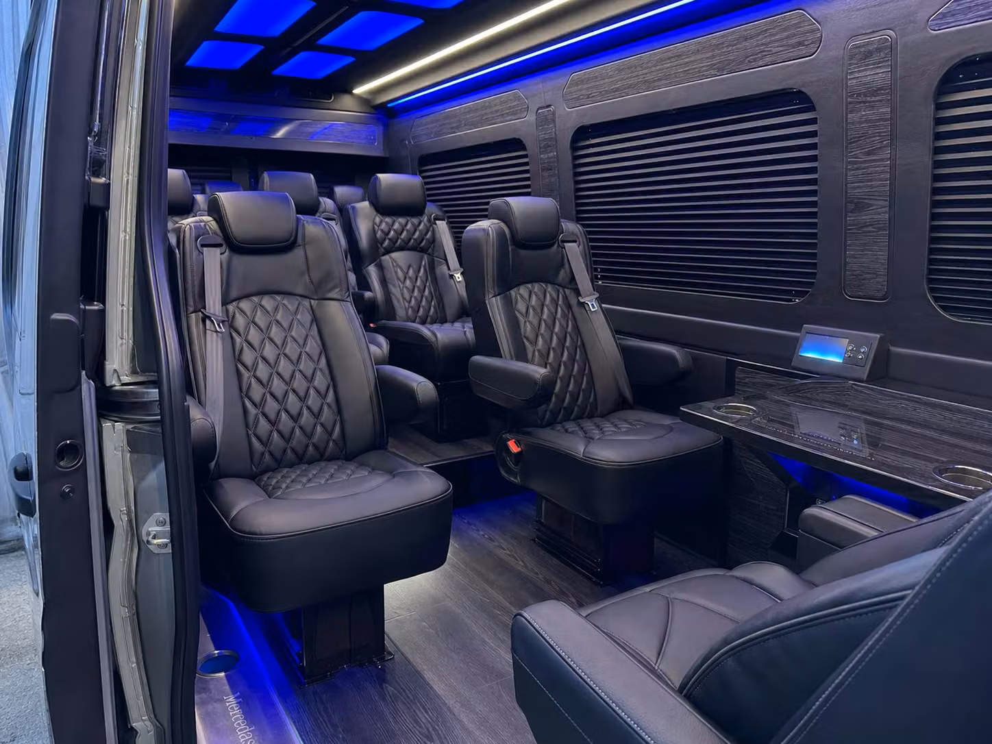 sprinter van transportation for groups and events across clifton