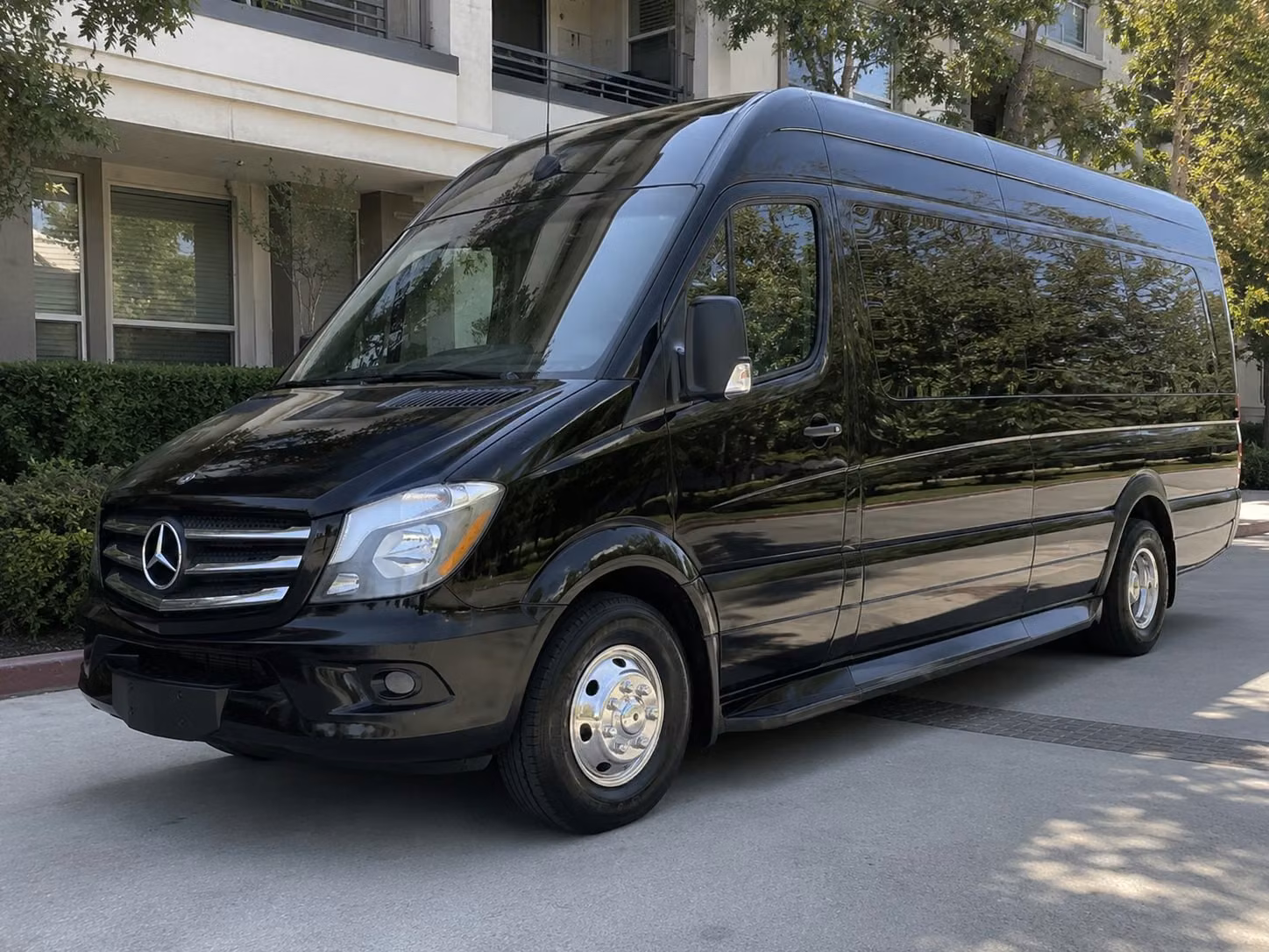 sprinter van with driver